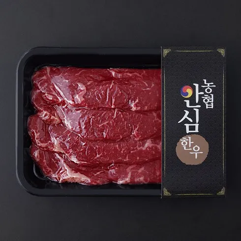 신선한 맛! 전통참한우 1등급 등심 500g+채끝 300g+안심 200g 채반구이용 냉장 best 추천!